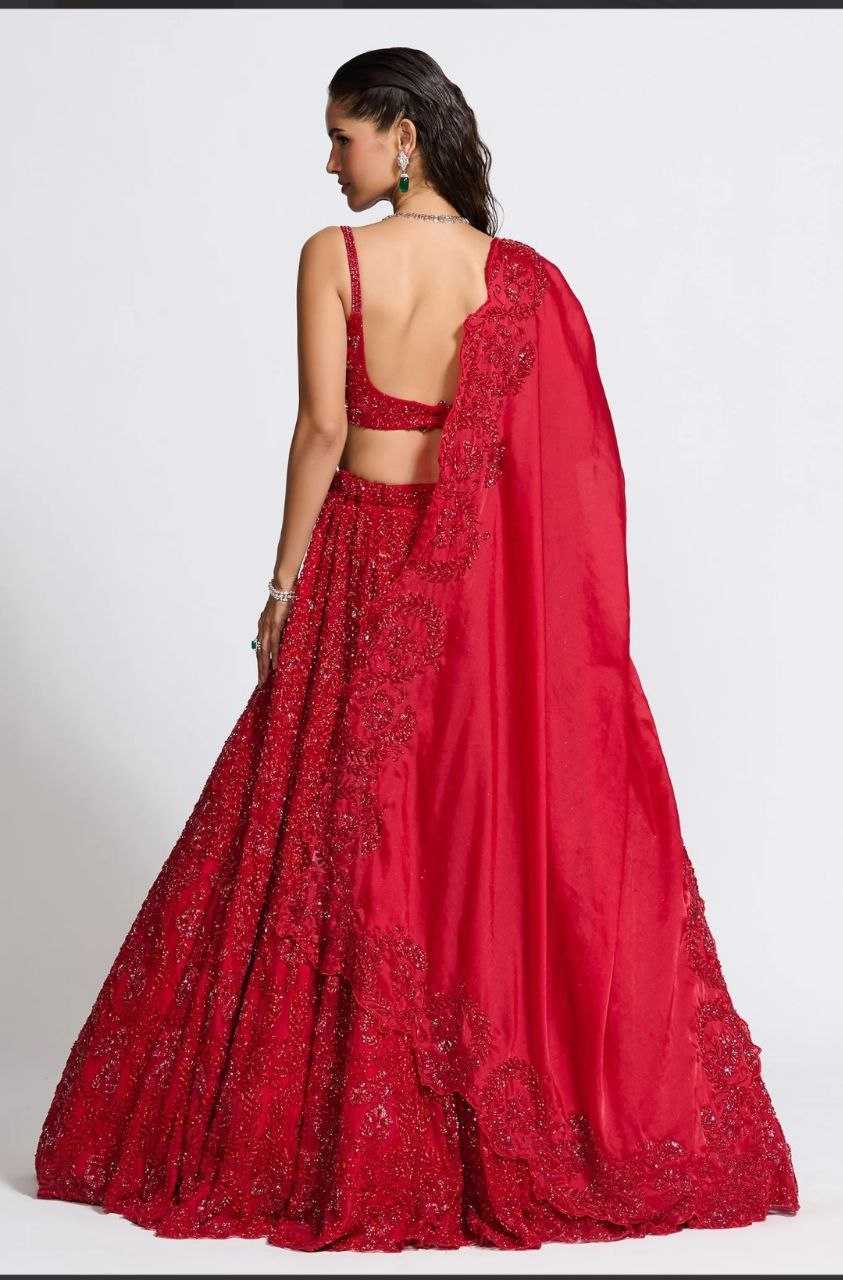 Vichitra Silk Lehengas3