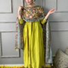 Viscose Chanderi Suits Alia Cut Haldi Outfits2
