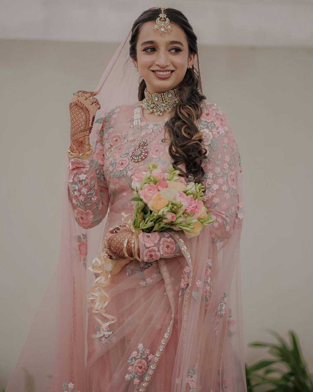 Soft Net Designer Sarees 6