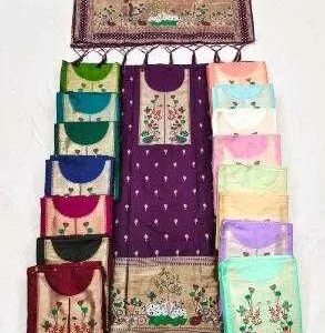 Soft Silk Unstitched Suit Set – Wedding Wear